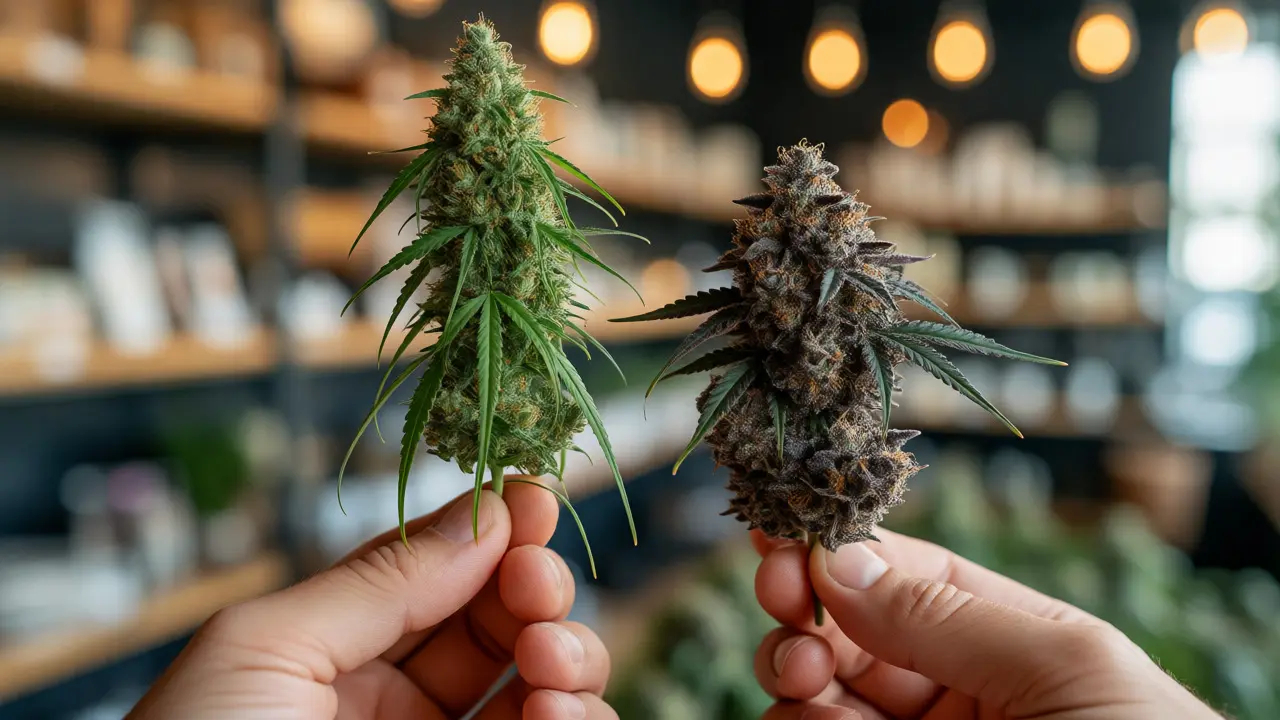 Sativa vs. Indica: Co je silnější? Průvodce účinky konopí